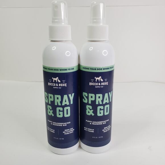 Rocco & Roxie Supply Co. Spray &Go Puppy Housebreaking & Training Aid - 8oz (2) - Picture 6 of 6